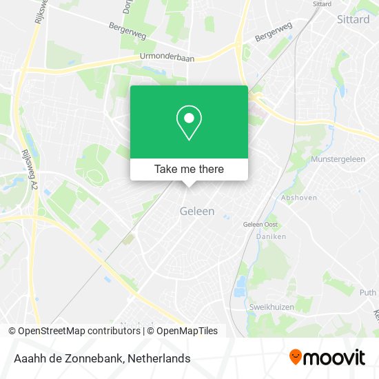 Aaahh de Zonnebank map