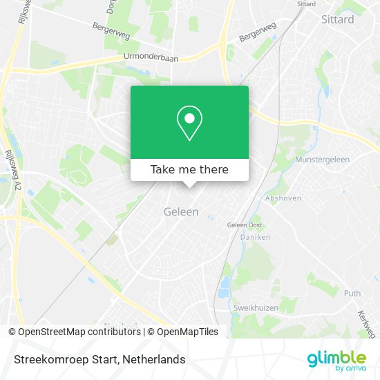 Streekomroep Start map