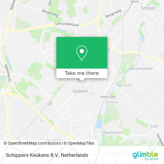 Schippers Keukens B.V. map