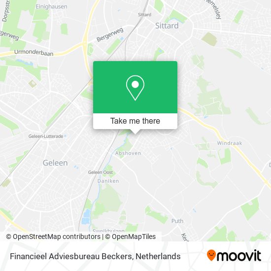 Financieel Adviesbureau Beckers map