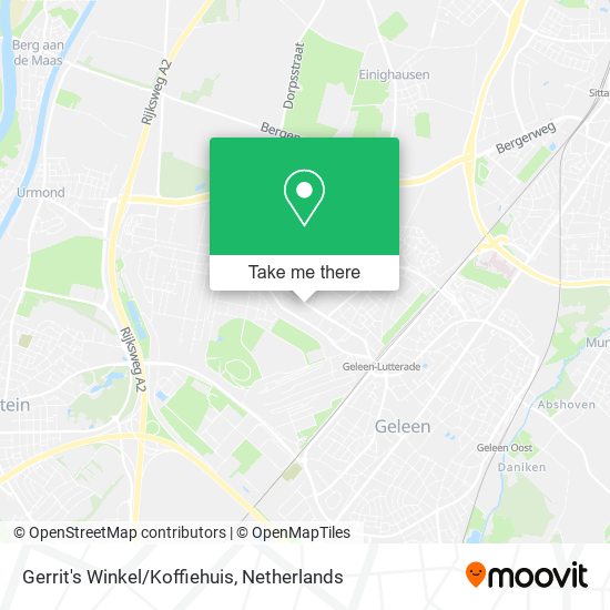 Gerrit's Winkel/Koffiehuis map