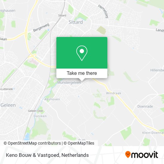 Keno Bouw & Vastgoed map