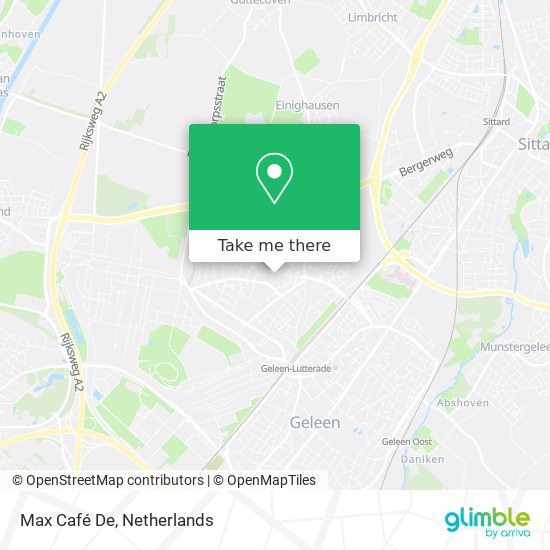 Max Café De map