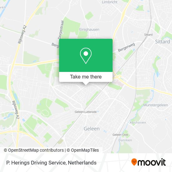 P. Herings Driving Service Karte