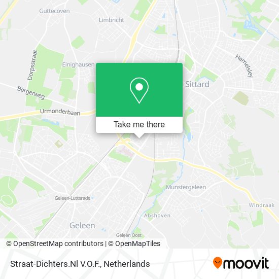 Straat-Dichters.Nl V.O.F. map