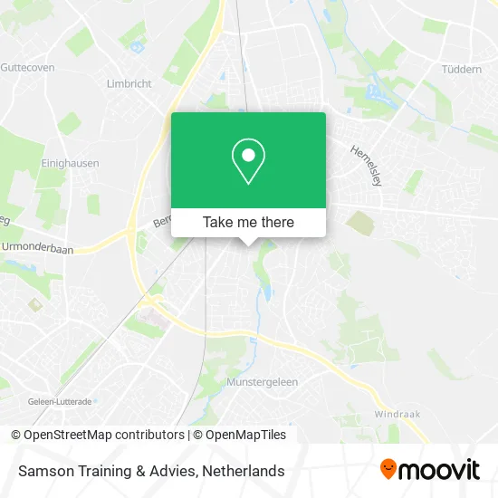 Samson Training & Advies map