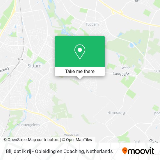 Blij dat ik rij - Opleiding en Coaching Karte