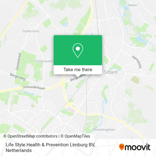 Life Style Health & Prevention Limburg BV map