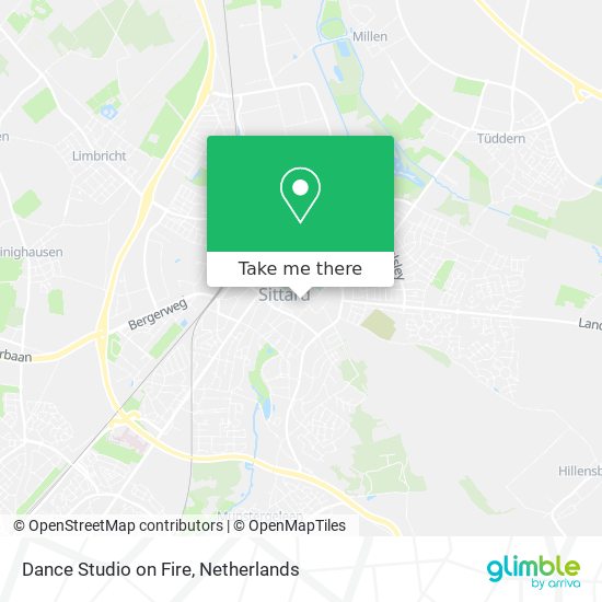 Dance Studio on Fire map