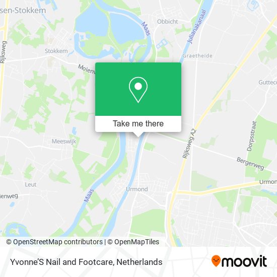 Yvonne’S Nail and Footcare map