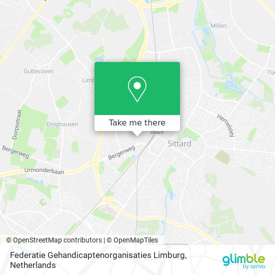 Federatie Gehandicaptenorganisaties Limburg map