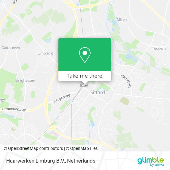 Haarwerken Limburg B.V. Karte