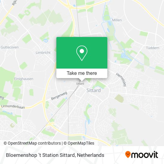 Bloemenshop 't Station Sittard map