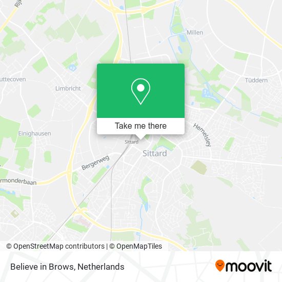 Believe in Brows map