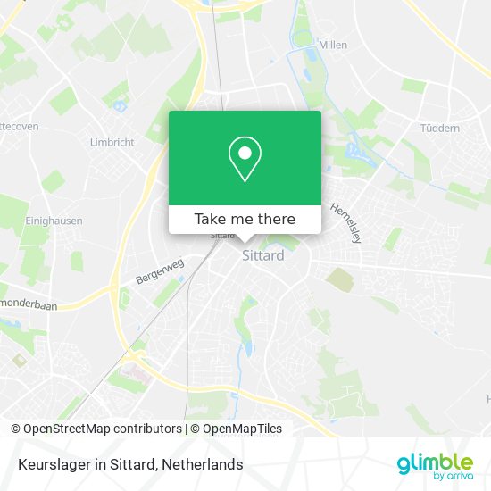 Keurslager in Sittard map