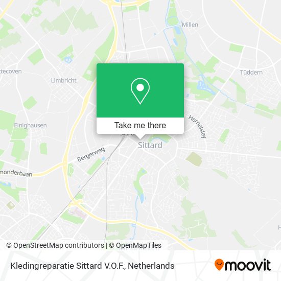 Kledingreparatie Sittard V.O.F. map