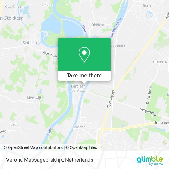 Verona Massagepraktijk Karte