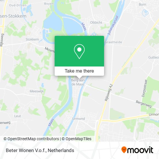 Beter Wonen V.o.f. map