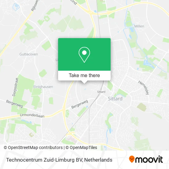 Technocentrum Zuid-Limburg BV map