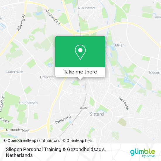 Sliepen Personal Training & Gezondheidsadv. Karte