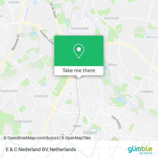 E & C Nederland BV map