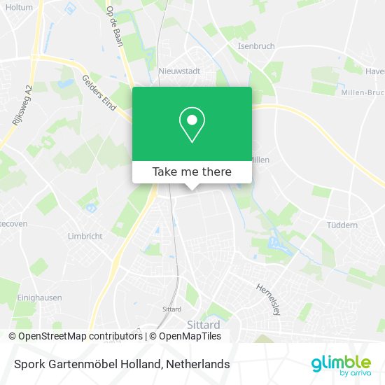 Spork Gartenmöbel Holland map