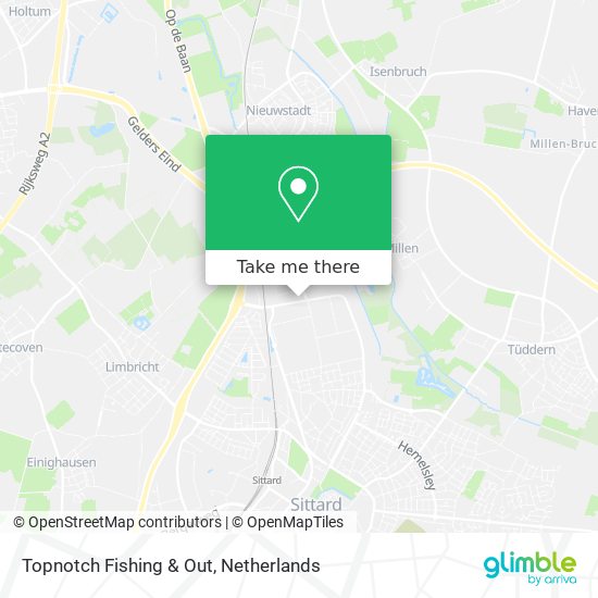 Topnotch Fishing & Out map