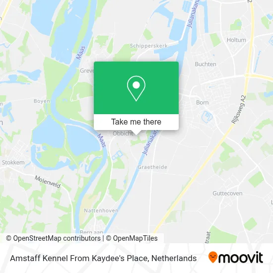 Amstaff Kennel From Kaydee's Place map