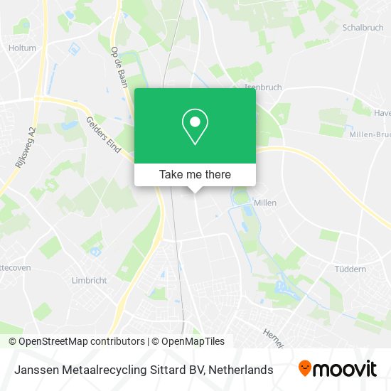 Janssen Metaalrecycling Sittard BV map