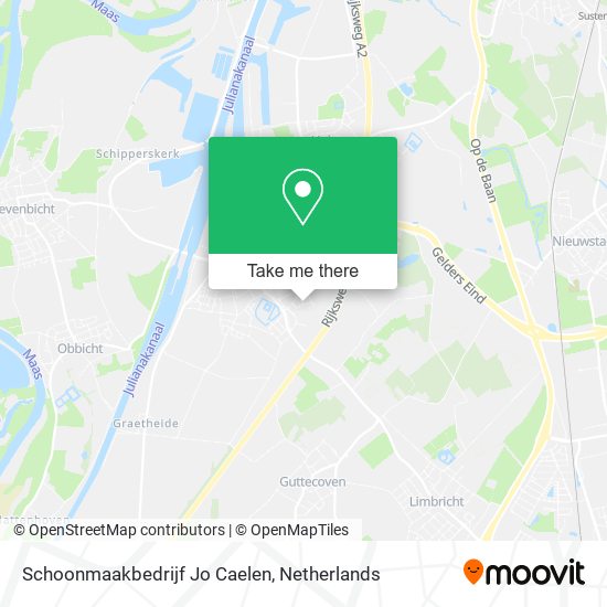 Schoonmaakbedrijf Jo Caelen map