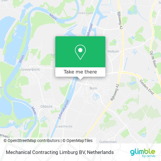 Mechanical Contracting Limburg BV map