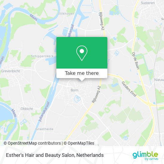 Esther's Hair and Beauty Salon map