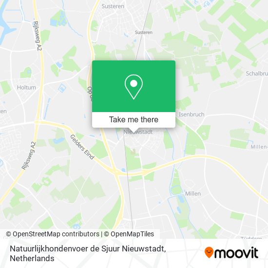Natuurlijkhondenvoer de Sjuur Nieuwstadt map