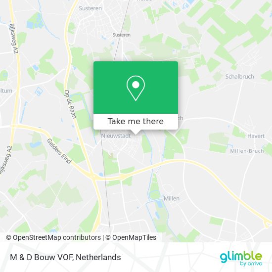 M & D Bouw VOF map