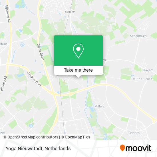 Yoga Nieuwstadt map