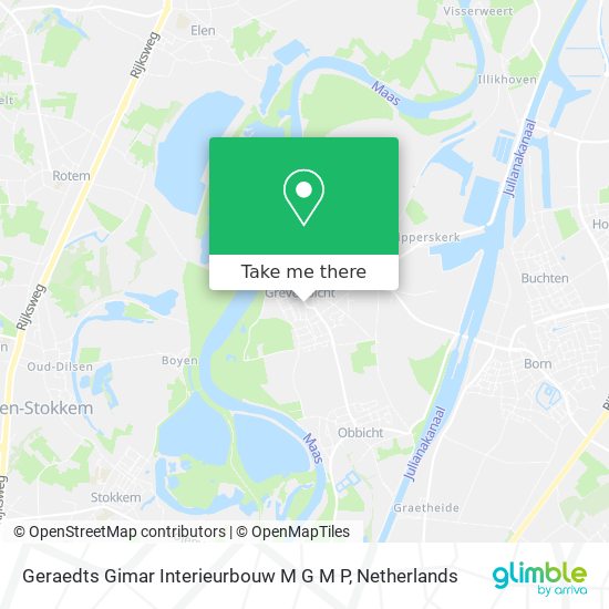 Geraedts Gimar Interieurbouw M G M P map