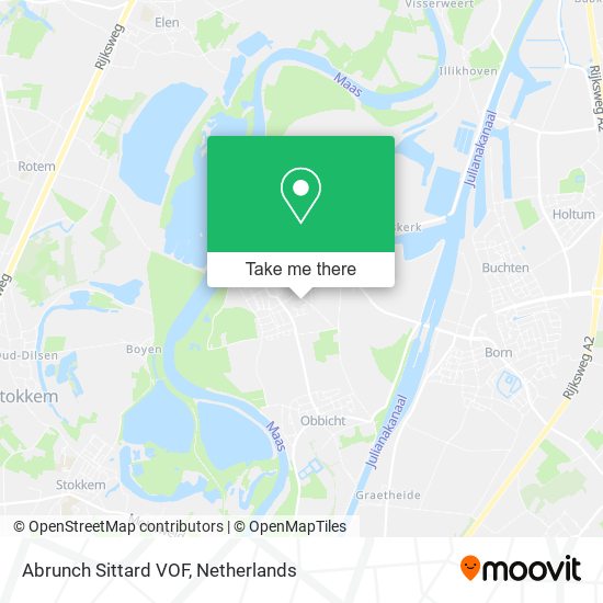 Abrunch Sittard VOF map