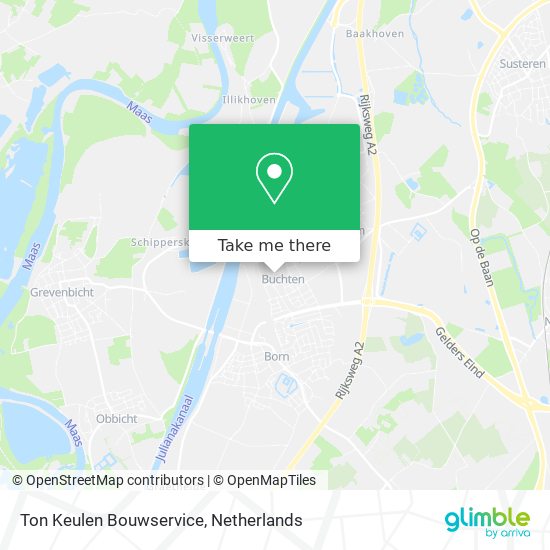 Ton Keulen Bouwservice map