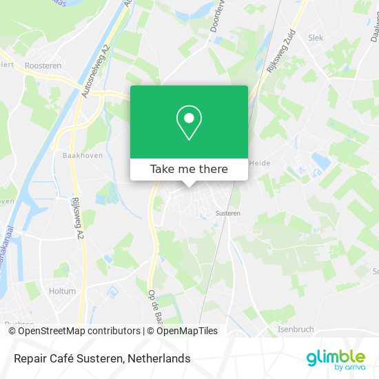 Repair Café Susteren map