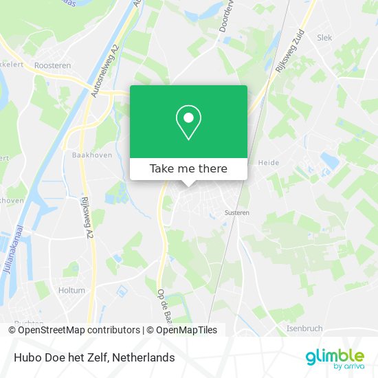 Hubo Doe het Zelf Karte