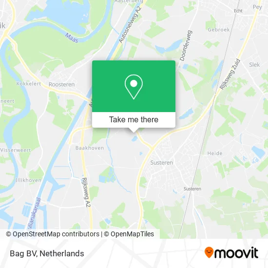 Bag BV map