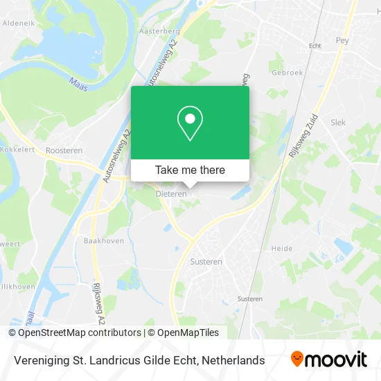 Vereniging St. Landricus Gilde Echt map