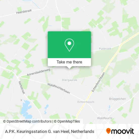 A.P.K. Keuringsstation G. van Heel map