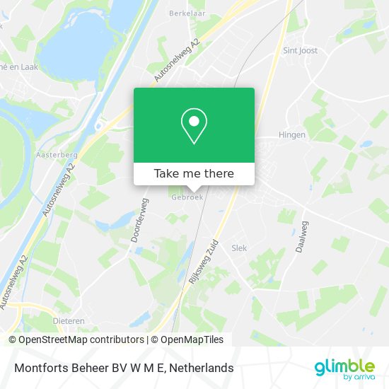 Montforts Beheer BV W M E map