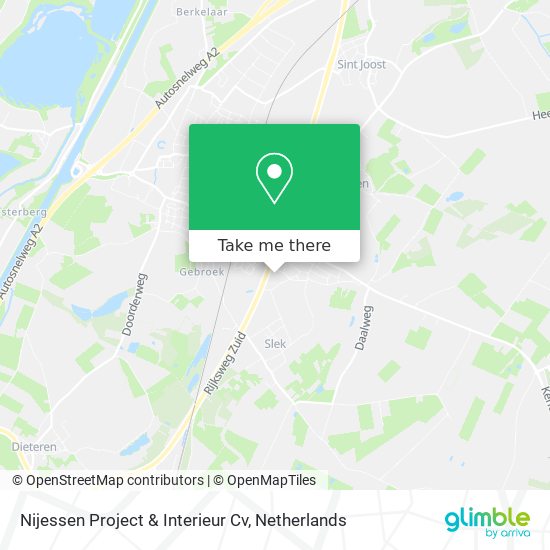 Nijessen Project & Interieur Cv map