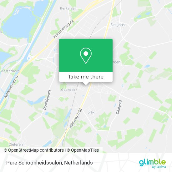 Pure Schoonheidssalon map