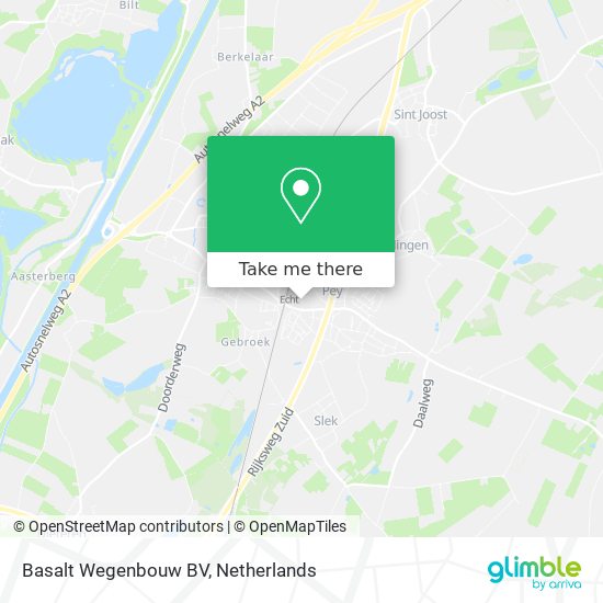 Basalt Wegenbouw BV map