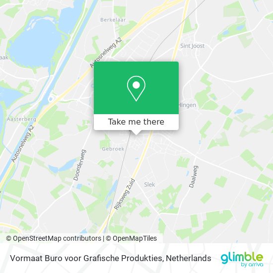 Vormaat Buro voor Grafische Produkties Karte