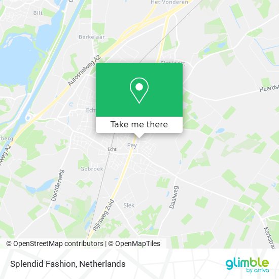 Splendid Fashion map