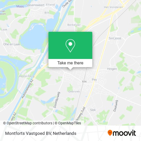 Montforts Vastgoed BV Karte